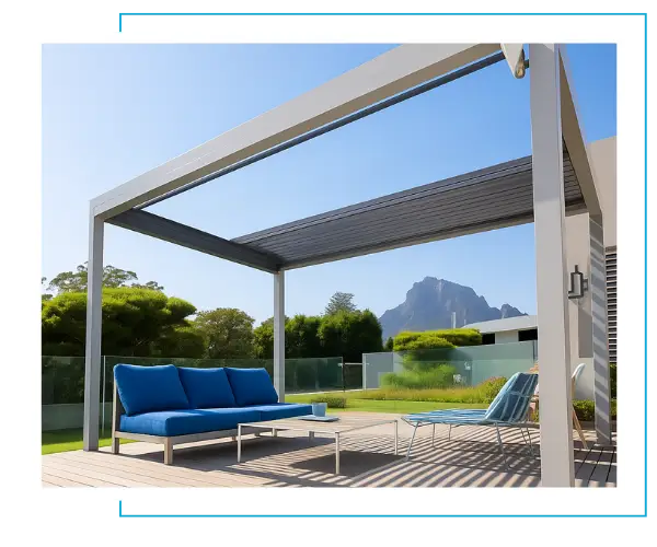 pergola bioclimatica retractil