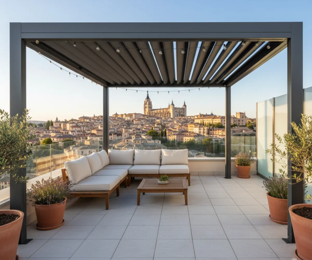 Pérgola bioclimática Toledo